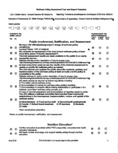 Wellness Policy Triennial Assessment 2018-2021 | Howard Gardner MI ...